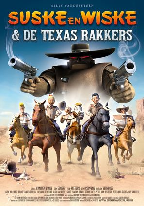 Suske en Wiske: De Texas rakkers - Belgian Movie Poster (thumbnail)