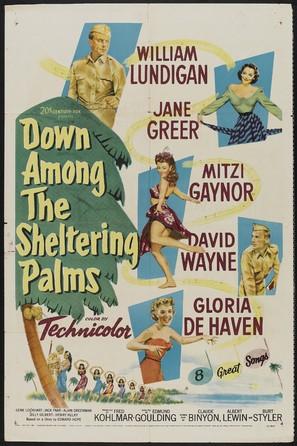 Down Among the Sheltering Palms - Movie Poster (thumbnail)