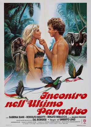 Incontro nell&#039;ultimo paradiso - Italian Movie Poster (thumbnail)