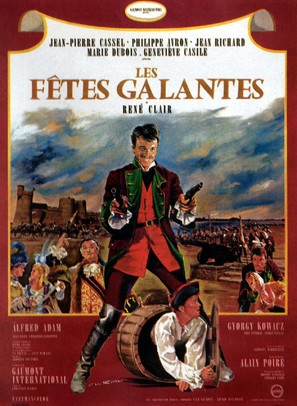 Les f&ecirc;tes galantes - French Movie Poster (thumbnail)