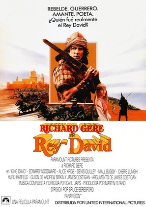 King David - Spanish Movie Poster (thumbnail)