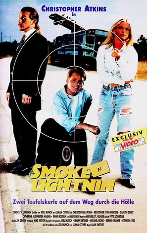 Smoke n Lightnin - German VHS movie cover (thumbnail)