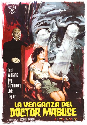 Dr. M schl&auml;gt zu - Spanish Movie Poster (thumbnail)