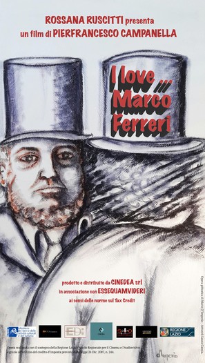 I Love... Marco Ferreri - Italian Movie Poster (thumbnail)