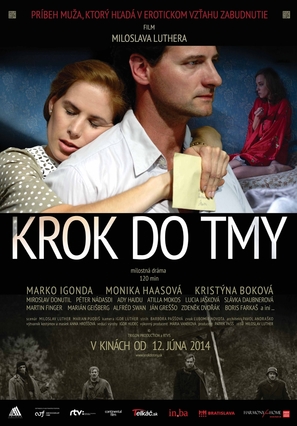 Krok do tmy - Slovak Movie Poster (thumbnail)