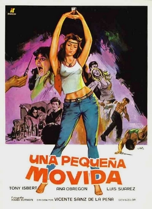 Una peque&ntilde;a movida - Spanish Movie Poster (thumbnail)
