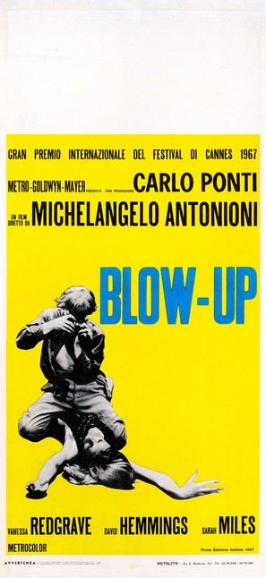 Blowup - Italian Movie Poster (thumbnail)