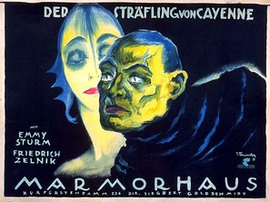 Der Str&auml;fling von Cayenne - German Movie Poster (thumbnail)