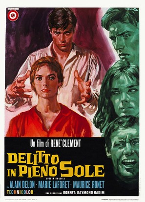 Plein soleil - Italian Movie Poster (thumbnail)