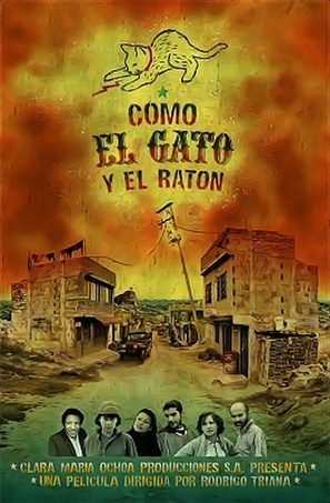 Como el gato y el rat&oacute;n - Colombian Movie Poster (thumbnail)