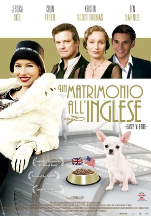 Easy Virtue - Italian Movie Poster (thumbnail)
