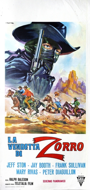 El jinete solitario - Italian Movie Poster (thumbnail)