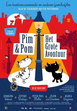 Pim &amp; Pom: Het Grote Avontuur - Dutch Movie Poster (thumbnail)