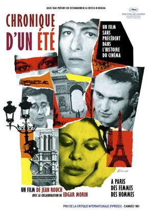 Chronique d&#039;un &eacute;t&eacute; (Paris 1960) - French Movie Poster (thumbnail)