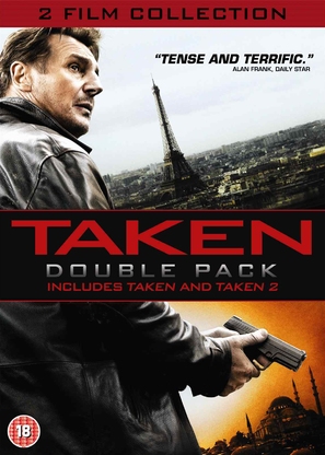 Taken 2 - British DVD movie cover (thumbnail)