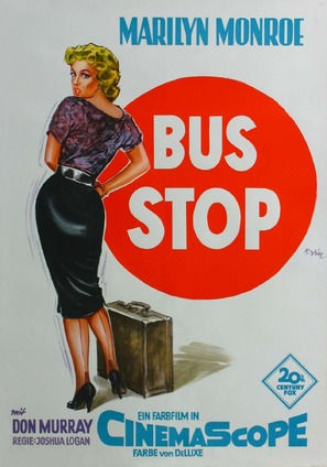Bus Stop - German Movie Poster (thumbnail)