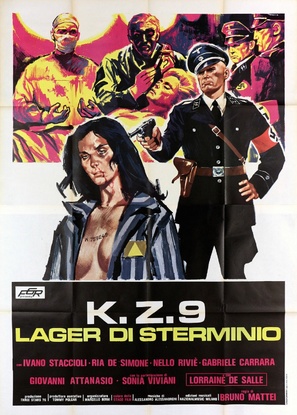 KZ9 - Lager di Sterminio - Italian Movie Poster (thumbnail)