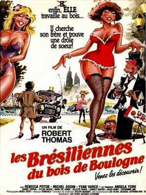 Les Br&eacute;siliennes du Bois de Boulogne - French Movie Poster (thumbnail)