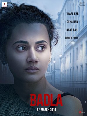 Badla - Indian Movie Poster (thumbnail)