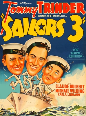 Sailors Three - British Movie Poster (thumbnail)