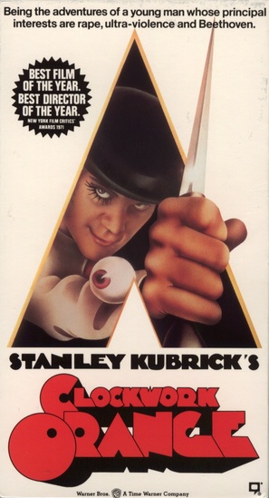 A Clockwork Orange - VHS movie cover (thumbnail)