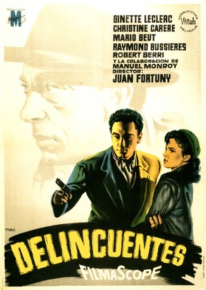 Delincuentes - Spanish Movie Poster (thumbnail)