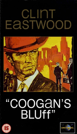 Coogan&#039;s Bluff - British VHS movie cover (thumbnail)