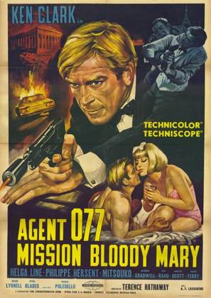 Agente 077 missione Bloody Mary - Italian Movie Poster (thumbnail)