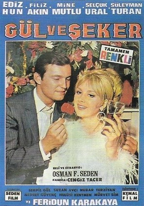 G&uuml;l ve seker - Turkish Movie Poster (thumbnail)