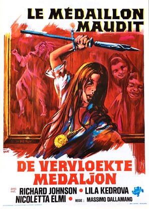 Il medaglione insanguinato - Belgian Movie Poster (thumbnail)