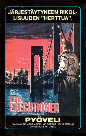 The Executioner - Finnish VHS movie cover (thumbnail)