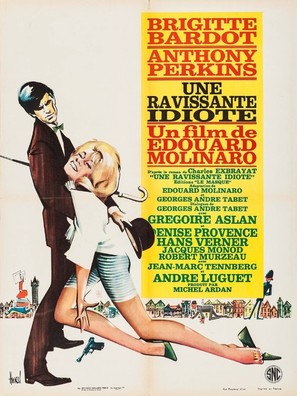 Une ravissante idiote - French Movie Poster (thumbnail)