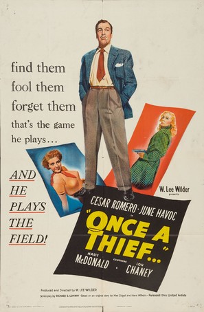 Once a Thief - Movie Poster (thumbnail)