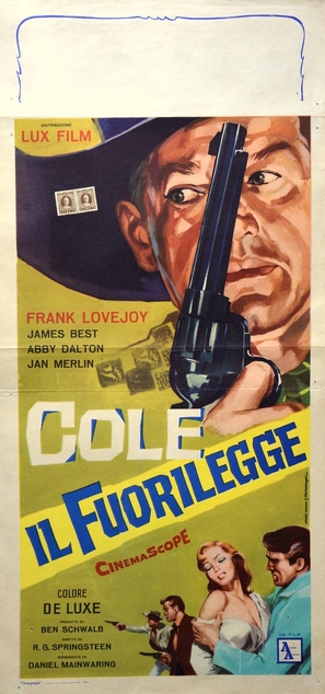 Cole Younger, Gunfighter - Italian Movie Poster (thumbnail)
