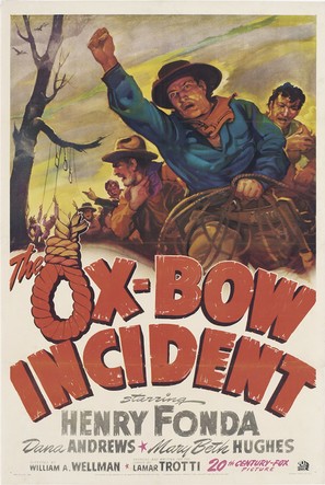 The Ox-Bow Incident - Theatrical movie poster (thumbnail)
