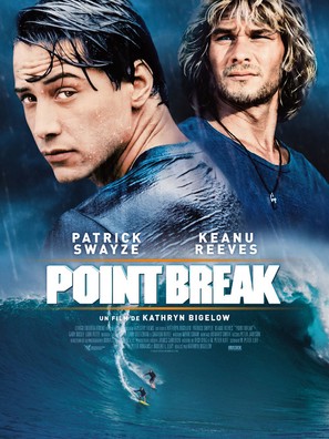 Point Break - French Movie Poster (thumbnail)