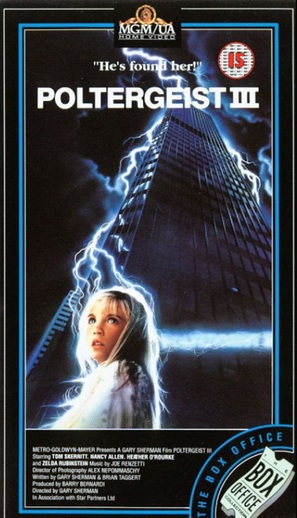 Poltergeist III - VHS movie cover (thumbnail)