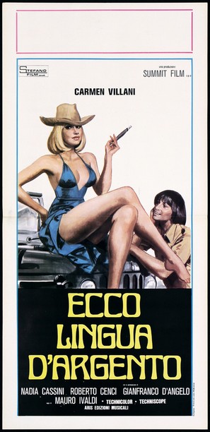Ecco lingua d&#039;argento - Italian Movie Poster (thumbnail)