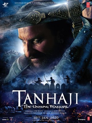 Taanaji: The Unsung Warrior - Indian Movie Poster (thumbnail)