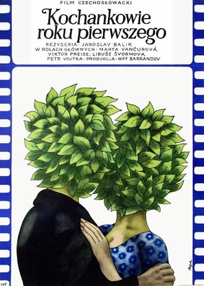 Milenci v roce jedna - Polish Movie Poster (thumbnail)