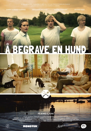 &Aring; begrave en hund - Norwegian Movie Poster (thumbnail)