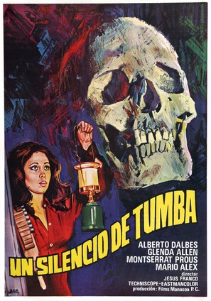 Silencio de tumba, Un - Spanish Movie Poster (thumbnail)