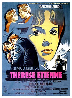 Th&eacute;r&egrave;se &Eacute;tienne - French Movie Poster (thumbnail)