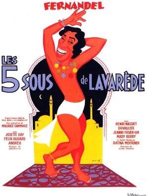 Les cinq sous de Lavar&eacute;de - French Re-release movie poster (thumbnail)