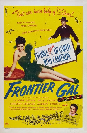 Frontier Gal - Re-release movie poster (thumbnail)