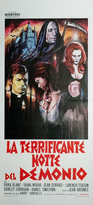La plus longue nuit du diable - Italian Movie Poster (thumbnail)
