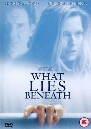 What Lies Beneath - British DVD movie cover (thumbnail)