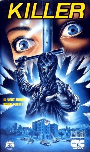 The Killer Who Wouldn&#039;t Die - French VHS movie cover (thumbnail)
