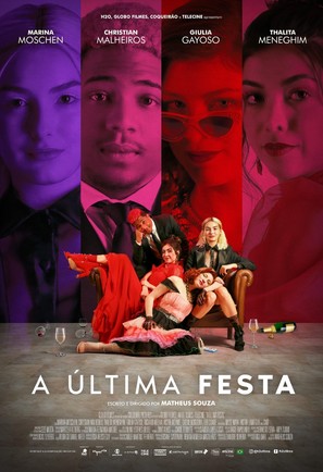 A &Uacute;ltima Festa - Brazilian Movie Poster (thumbnail)