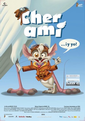 Cher Ami... &iexcl;y yo! - Spanish Movie Poster (thumbnail)